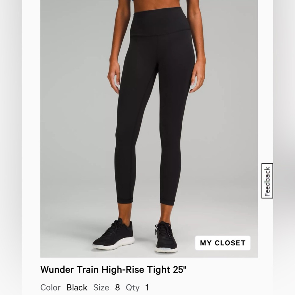 Lululemon Wunder Train High-Rise Tight